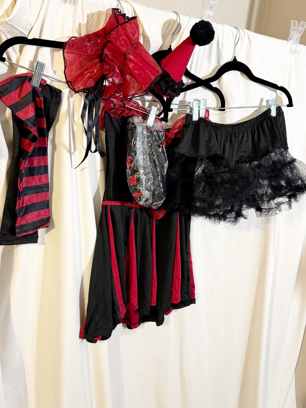 Dolls Kill Classic Clown Girl Costume by Trickz N' Treatz